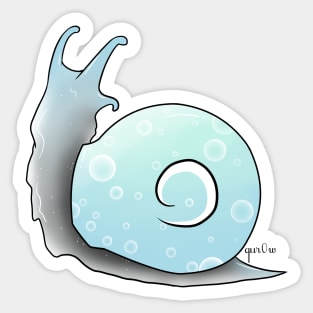 Demiboy Pride Snail Sticker